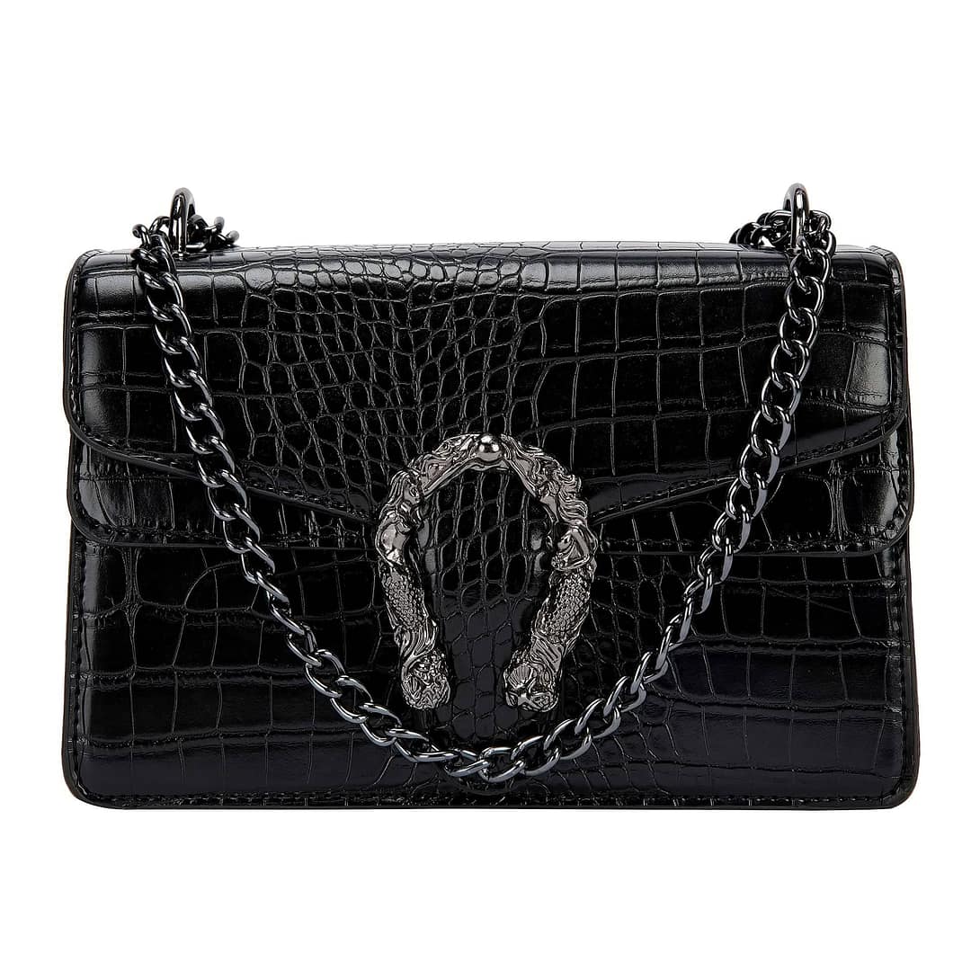 Aiqudou Trendy Chain Strap Shoulder Handbag