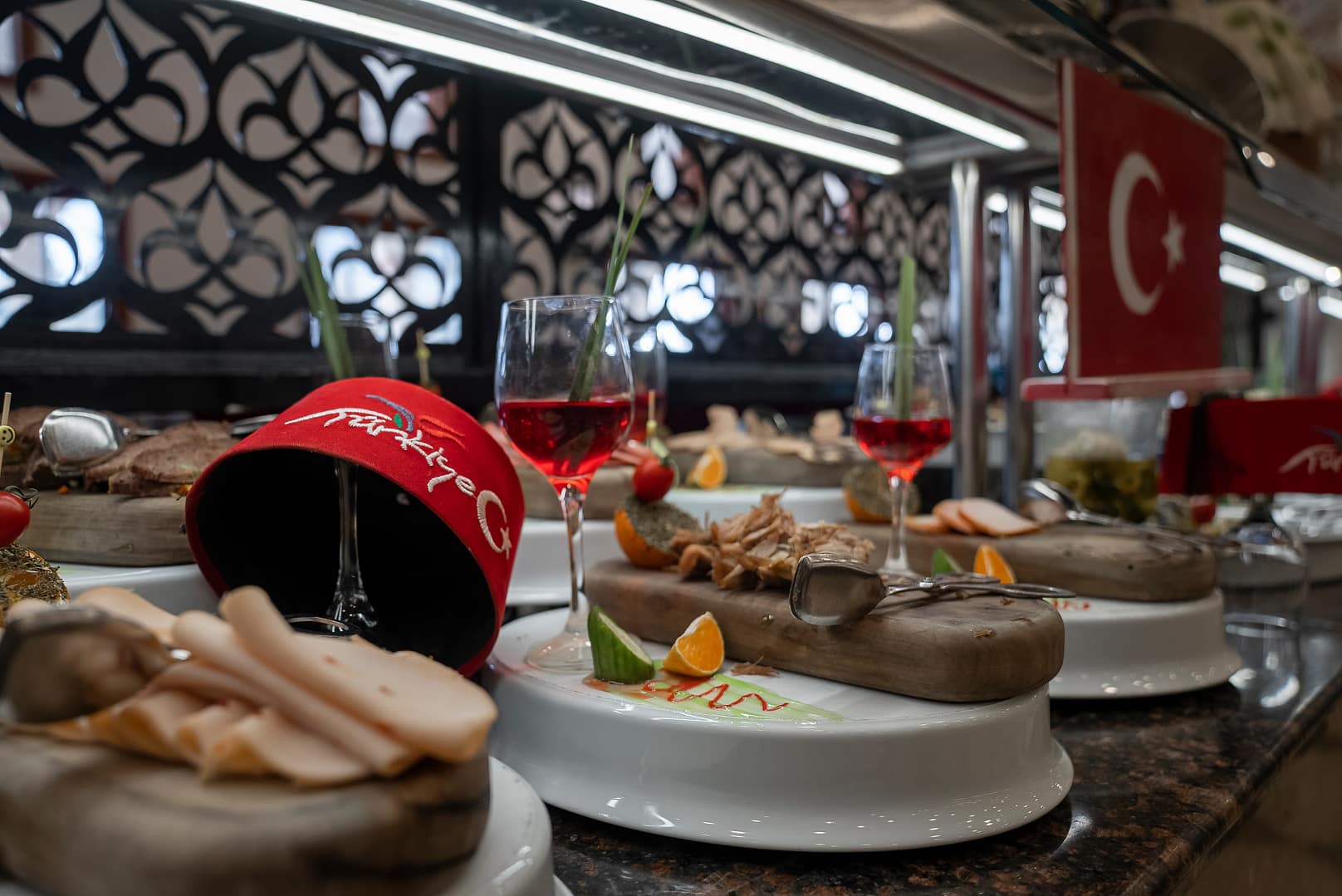 Cruise ship's food and beverage packages