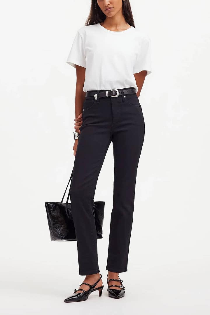 Madewell Mid-Rise Stovepipe Jeans