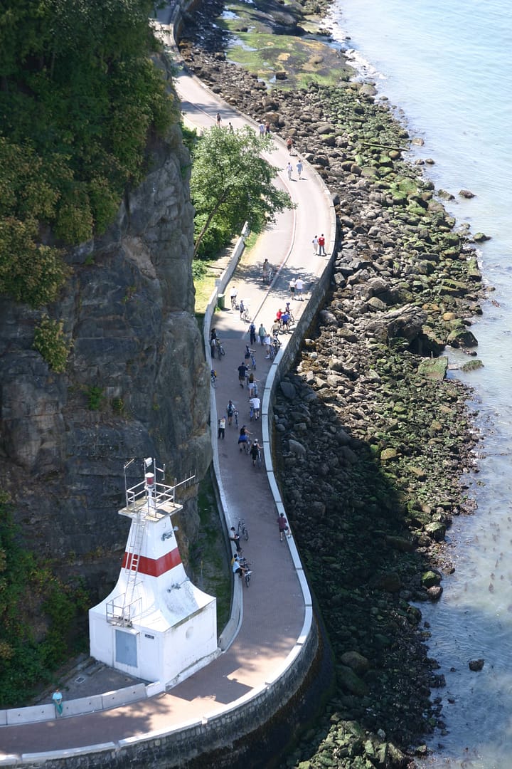 Seawall at Stanley Park