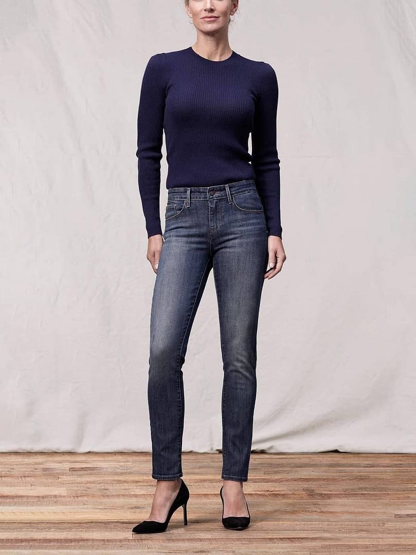Levi's Classic Mid Rise Skinny Jeans