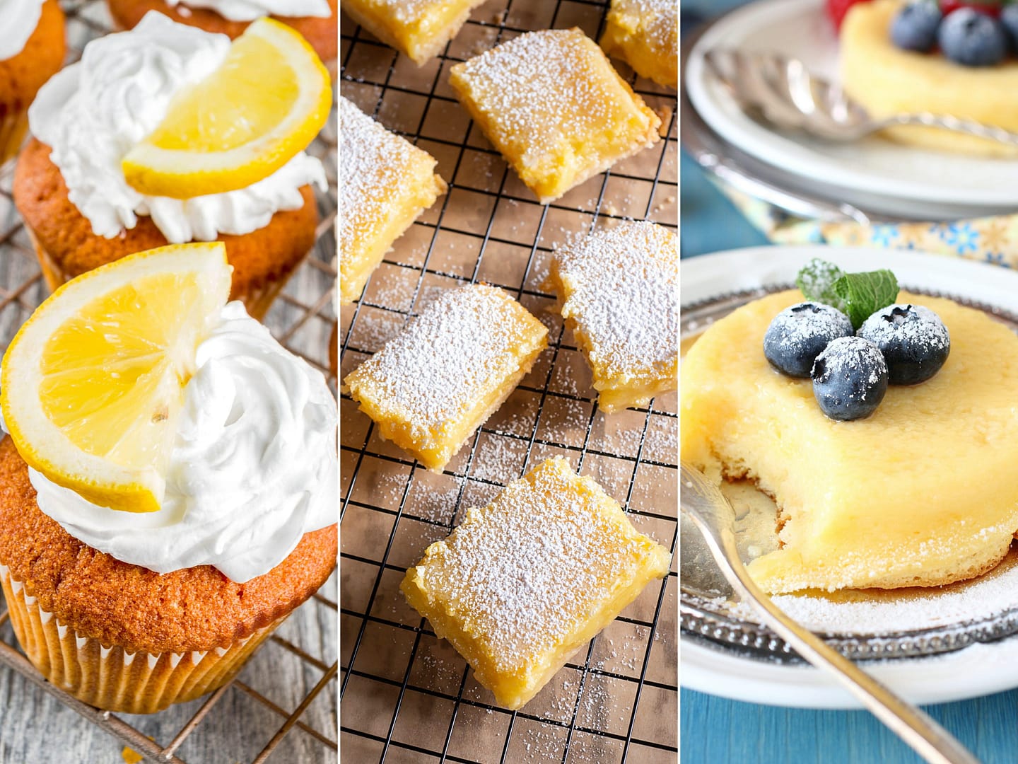 Lemon desserts