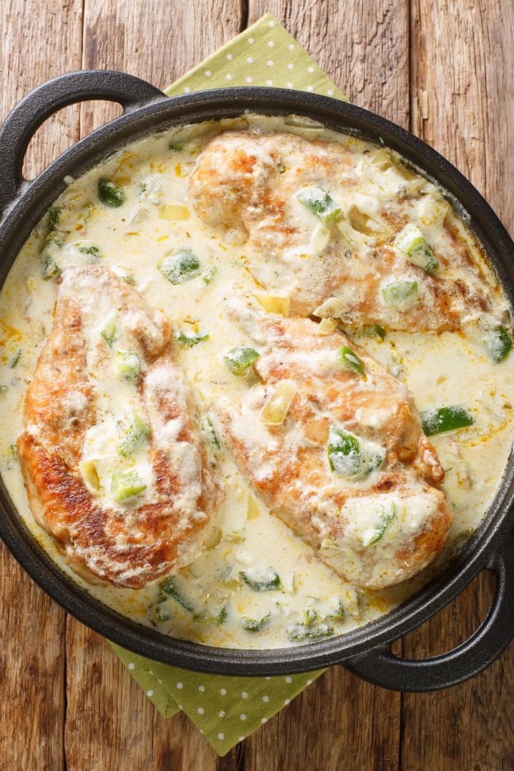Pollo a la Crema