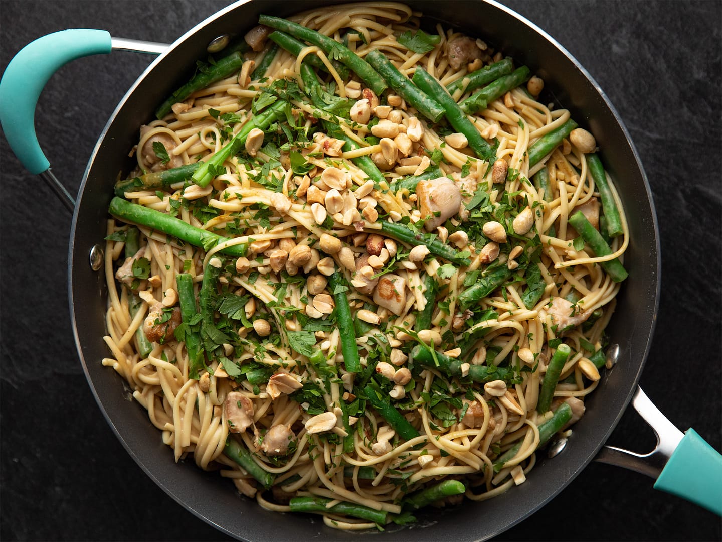 Peanut Chicken Pasta