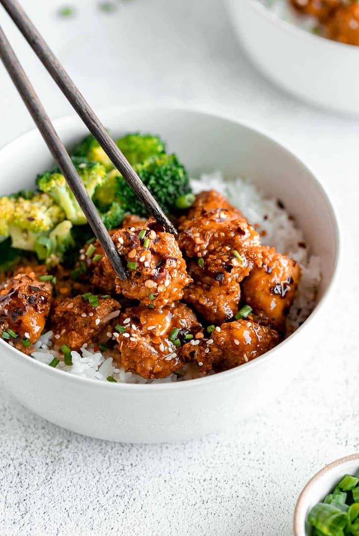 Air Fryer Orange Chicken