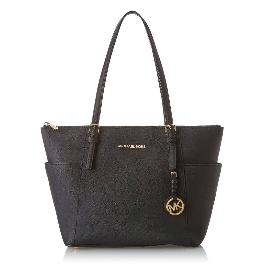 Michael Kors Crosshatch Leather Tote Bag