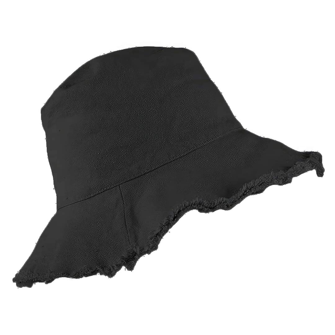 FGSS Wide Brim Distressed Bucket Hat