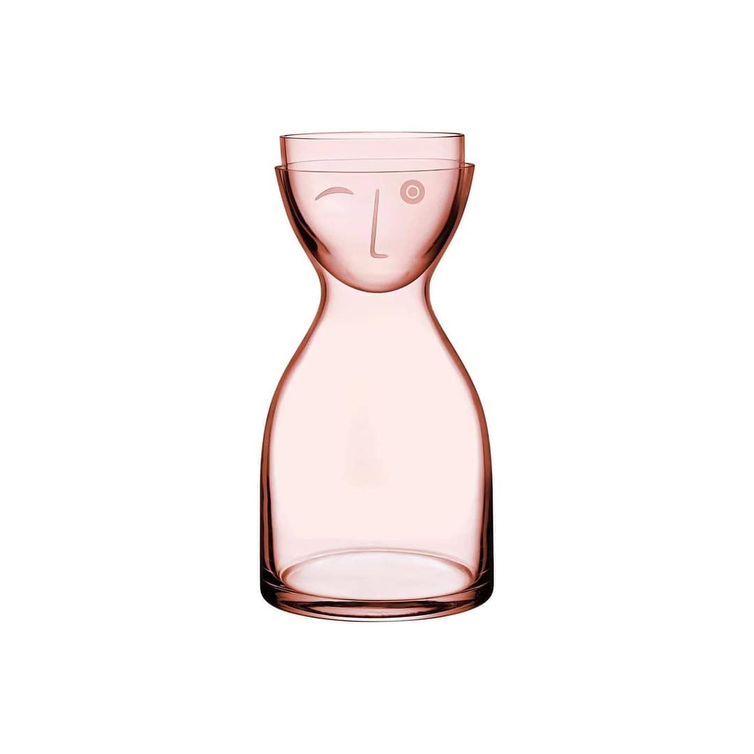 Nude Glass Mr. & Mrs. Night Water Set