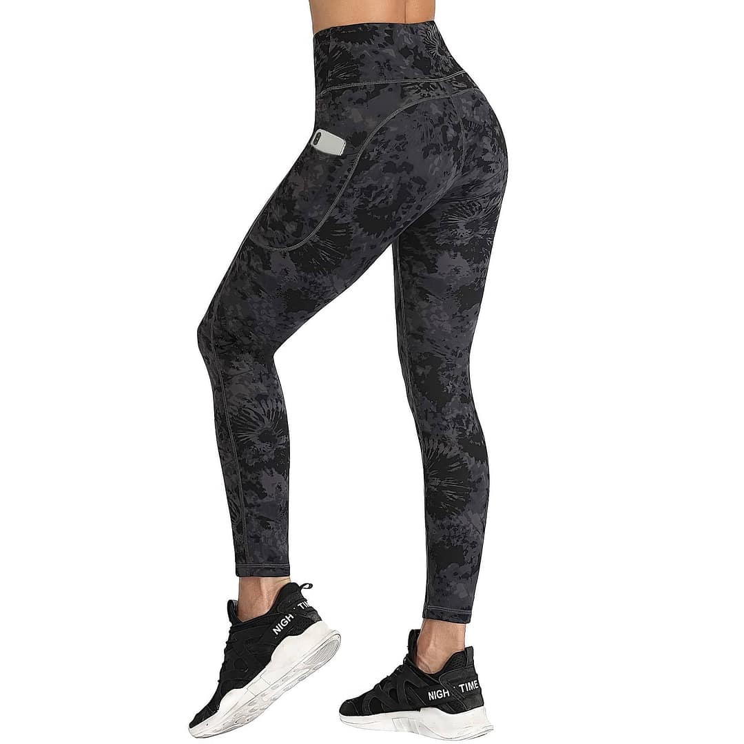 Uurun High Waisted Leggings with Pockets