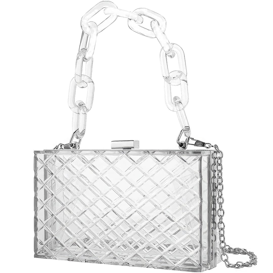 Clear Shoulder Purse
