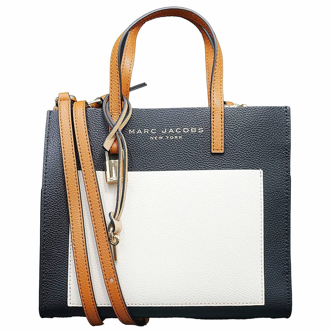 Marc Jacobs Grind Colorblocked Mini Tote Bag