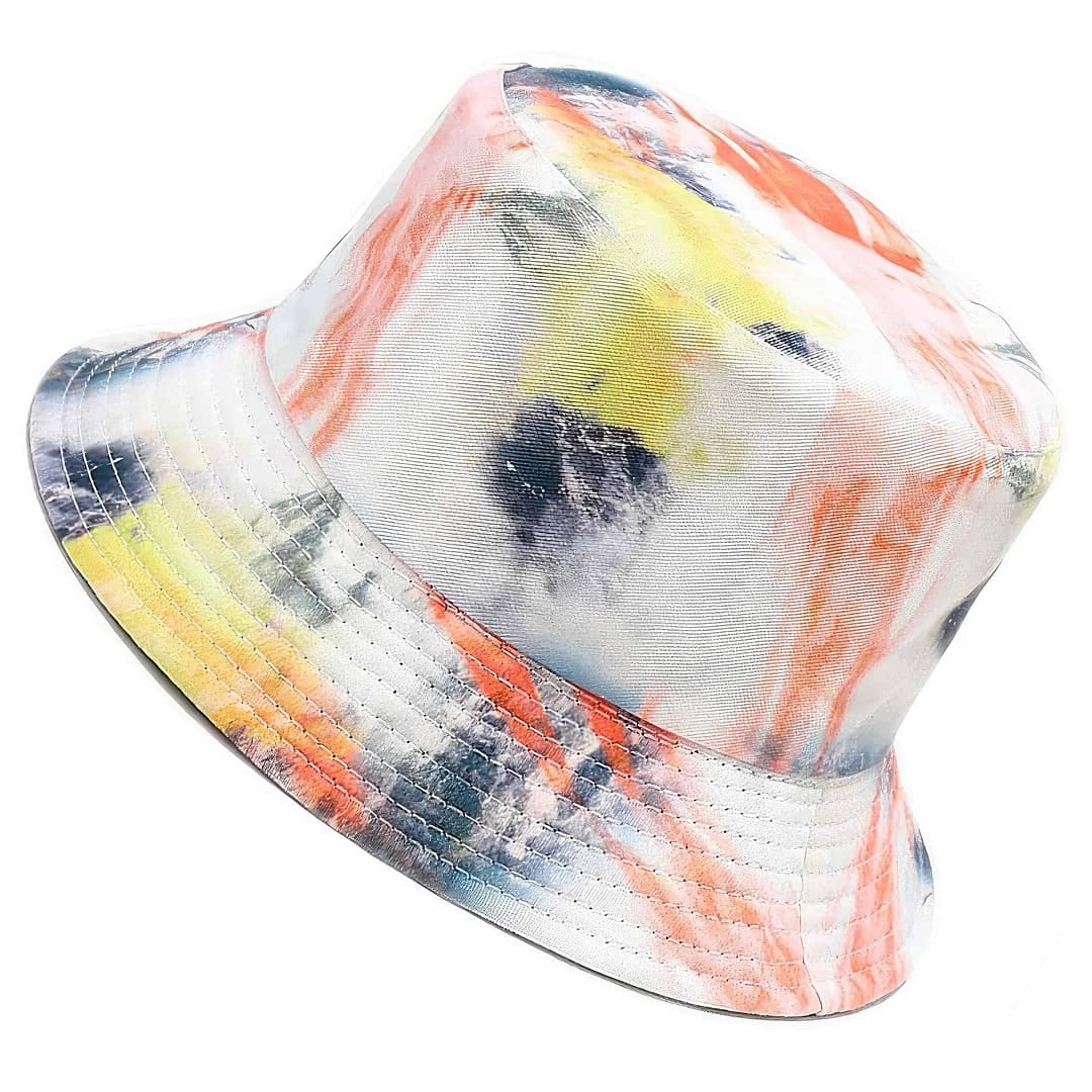 MaxNova Flower Print Reversible Bucket Hat