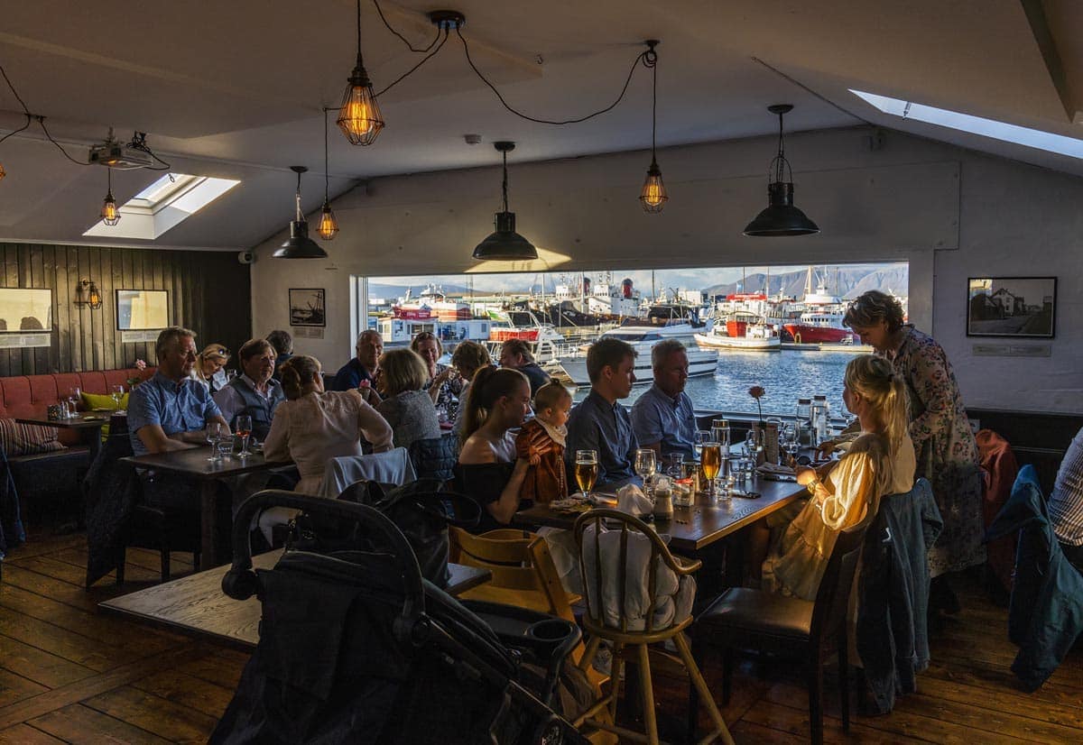 Höfnin Restaurant, Reykjavik