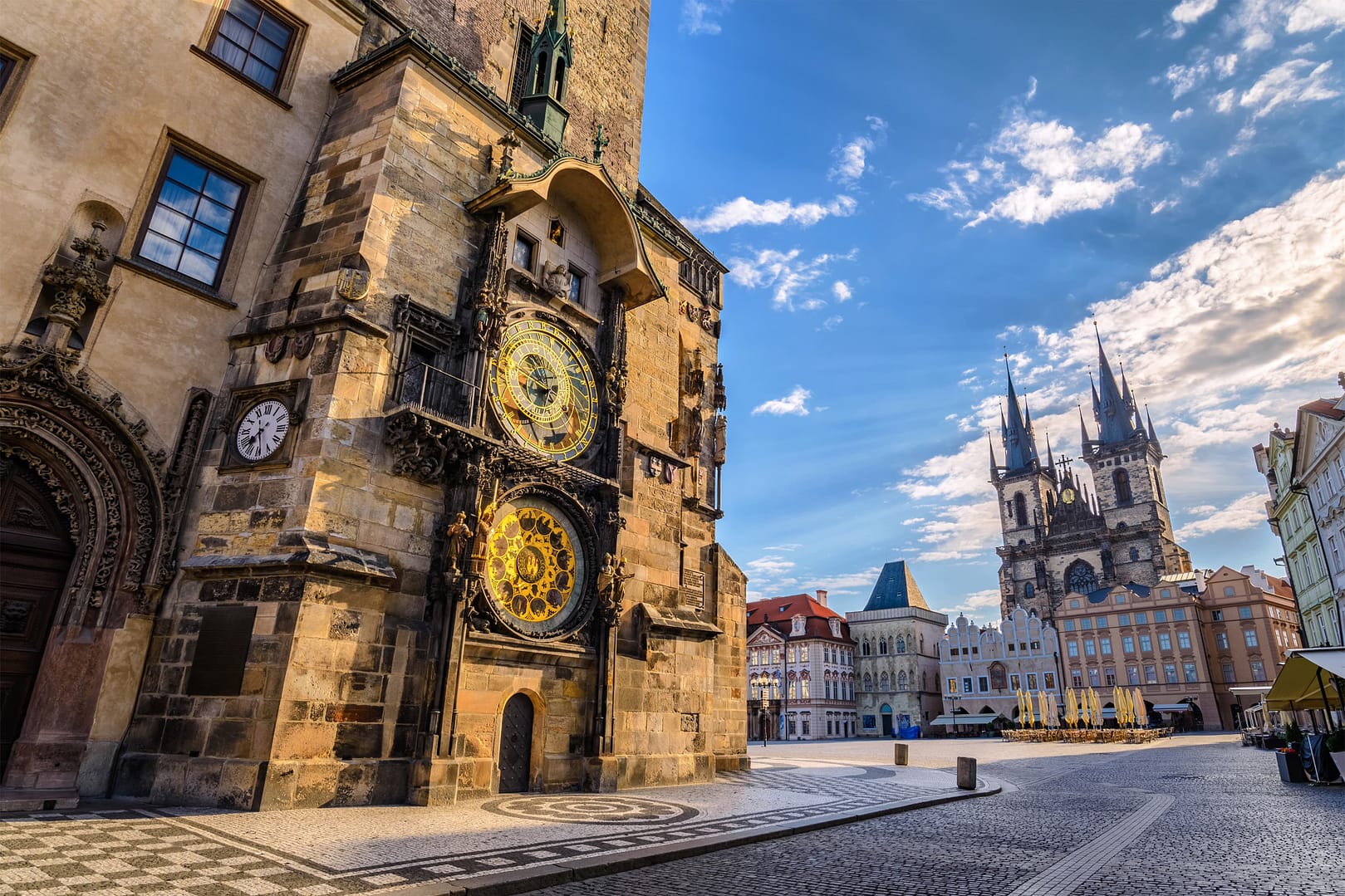 Old Town Square and Astronomical Clock