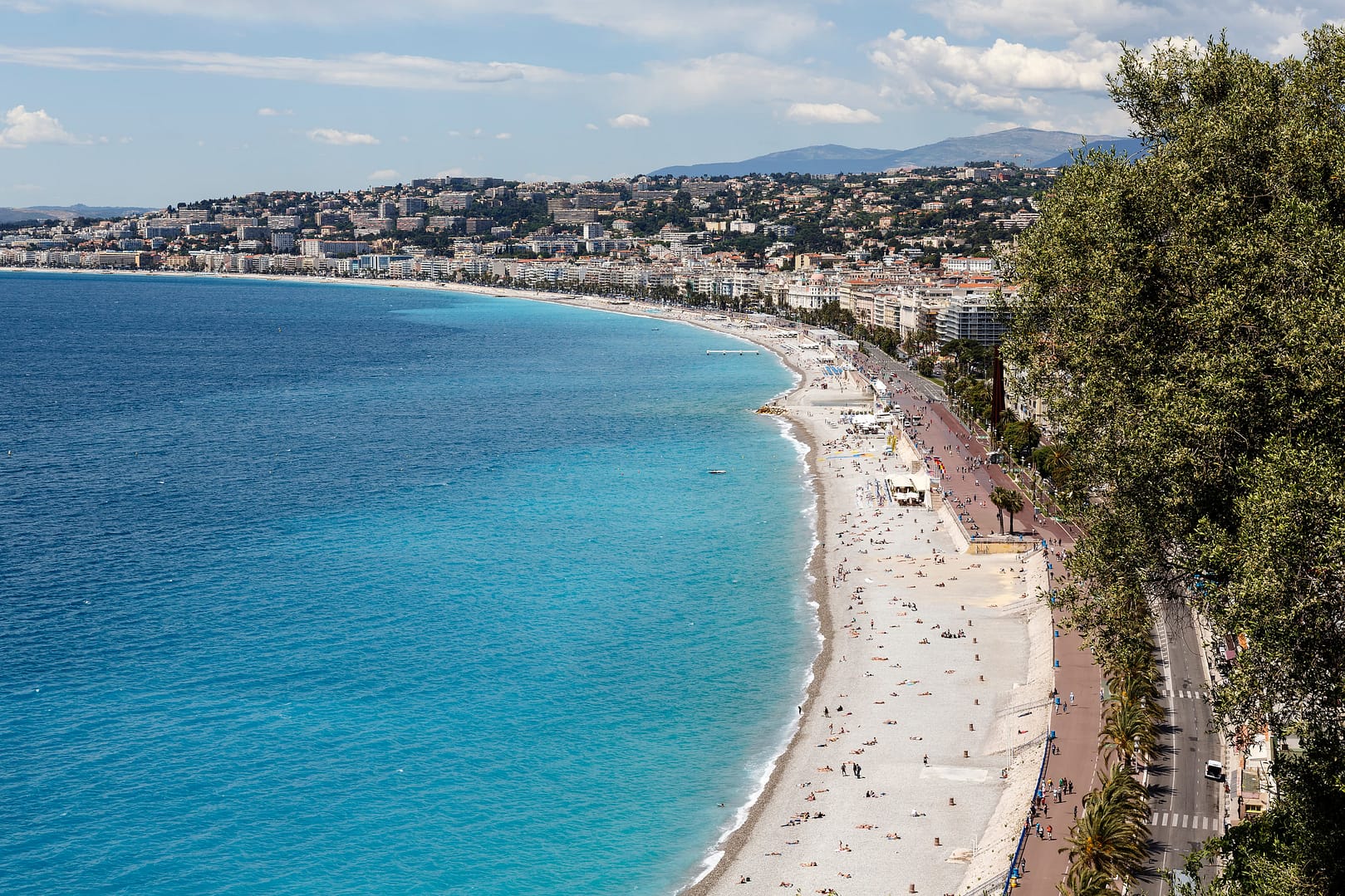 Cannes' Mediterranean beaches