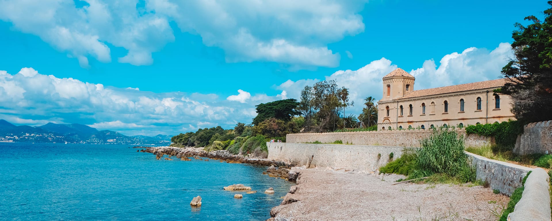 Saint-Honorat Island's abbey